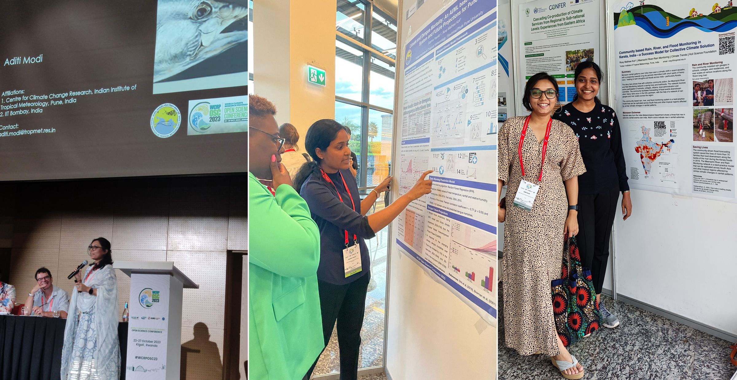 Climate Research Lab at the WCRP Open Science Conference in Kigali, Rwanda, October 2023