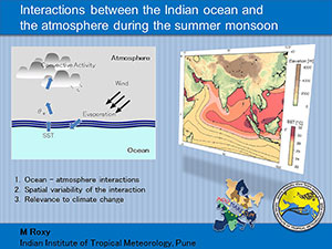 lecture on sst-precipitation relationship over the monsoon basins